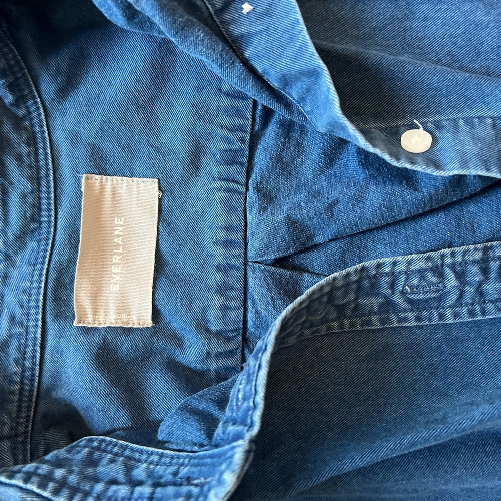 Everlane Denim Button Up Shirt
